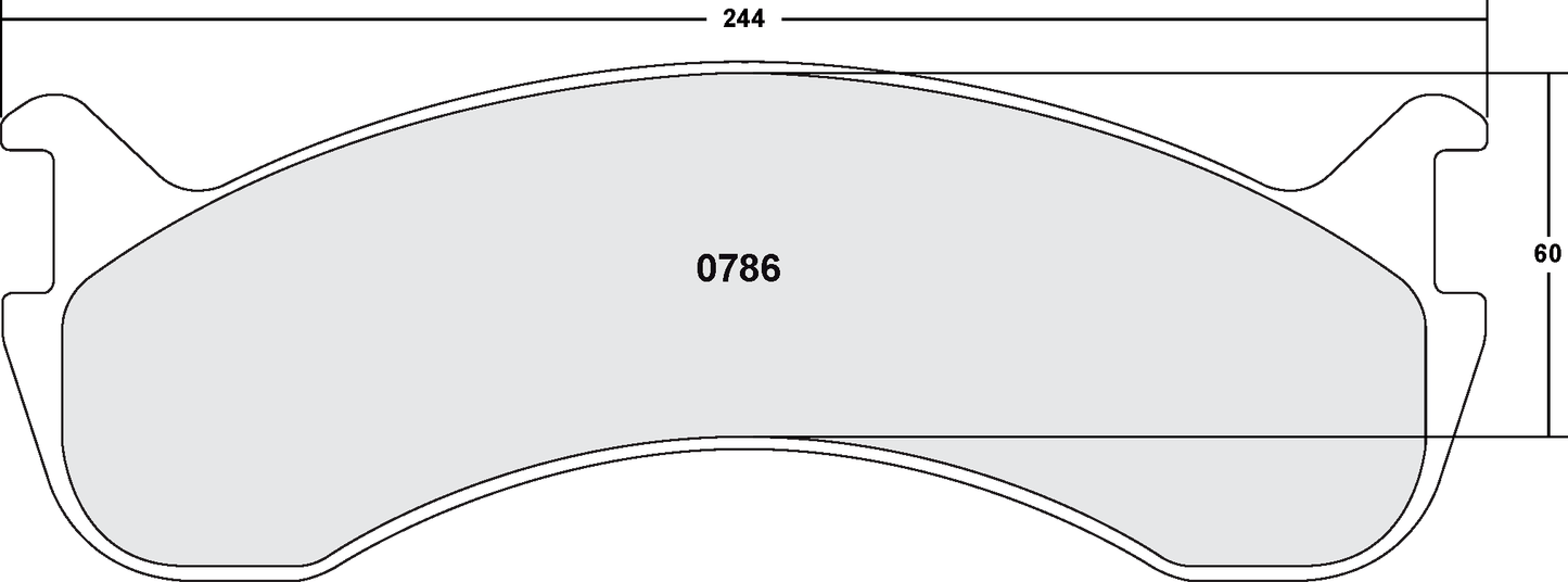 PFC 0786.11 BRAKE PADS Z-RATED