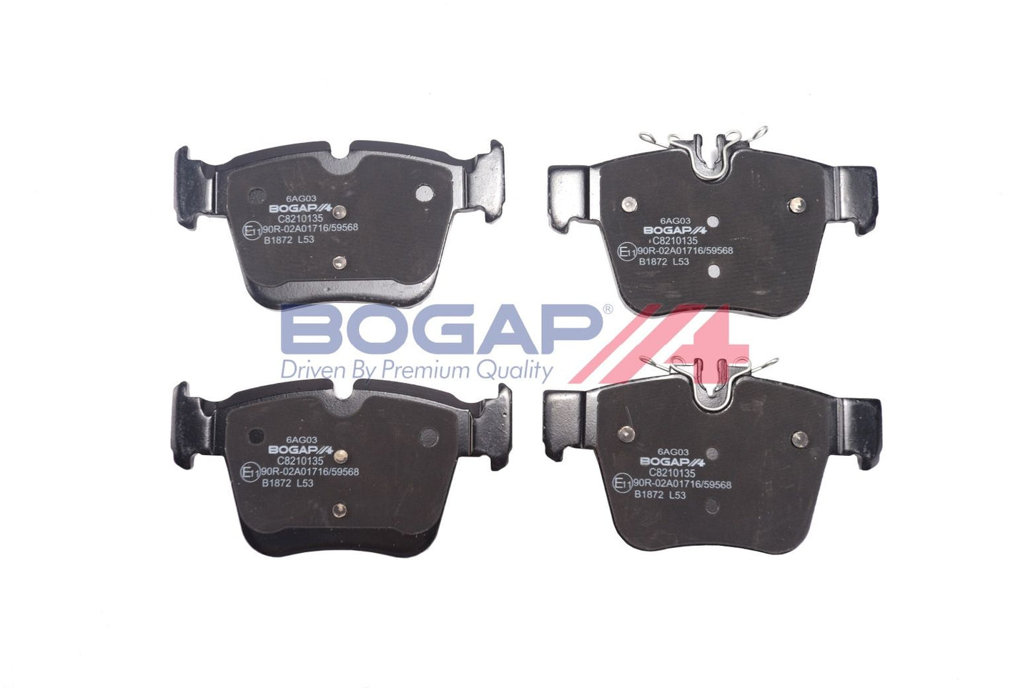BOGAP C8210135 Brake Pad Set, Disc Brake | ML Performance Car Parts