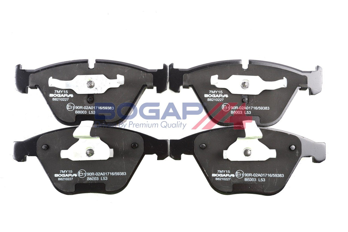 BOGAP B8210227 Brake Pad Set, Disc Brake | ML Performance Car Parts