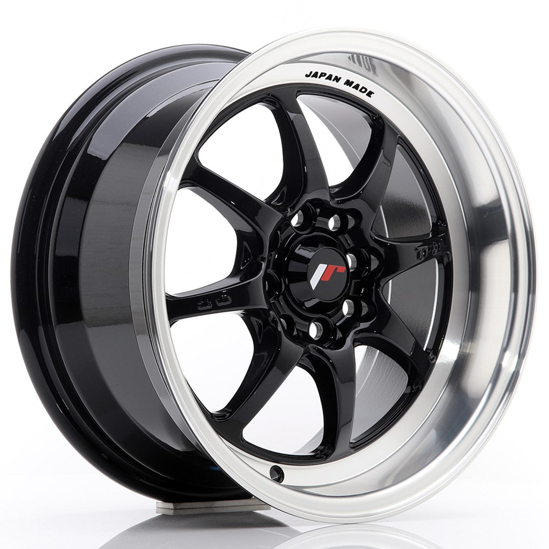 JR Wheels TFII157543073GB JR Wheels TF2 15x7,5 ET30 4x100/114 Gloss Black