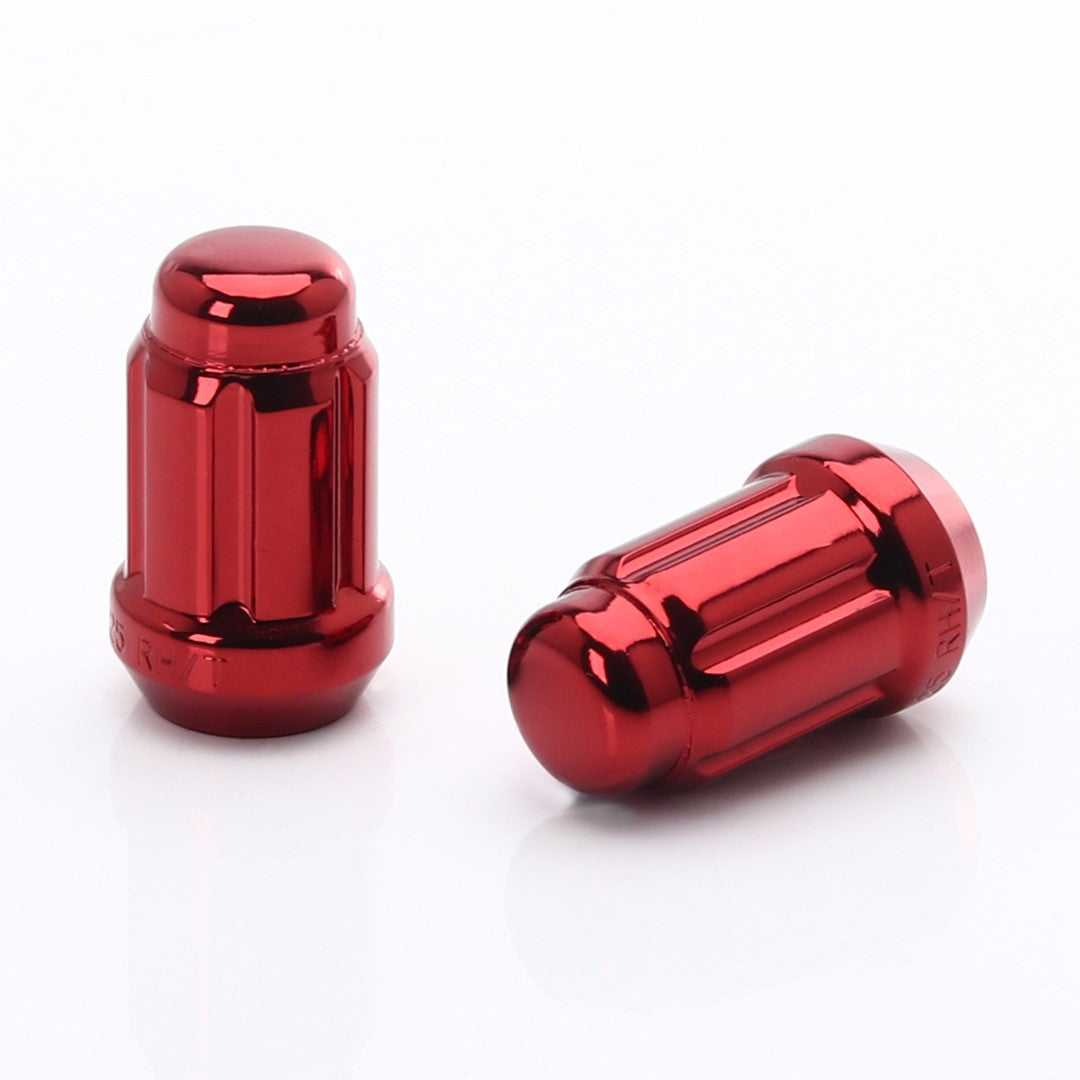 JR Wheels JN2S-12125R Forged Steel Japan Racing Nuts JN2 12x1,25 Red