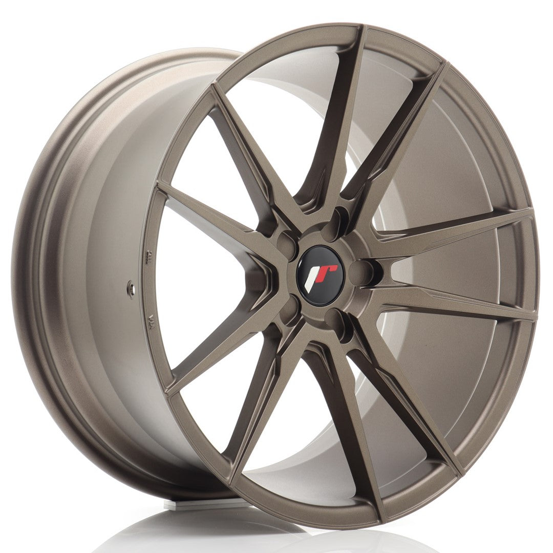 JR Wheels JR2120105X2074MBZ JR Wheels JR21 20x10 ET20-40 5H BLANK Matt Bronze