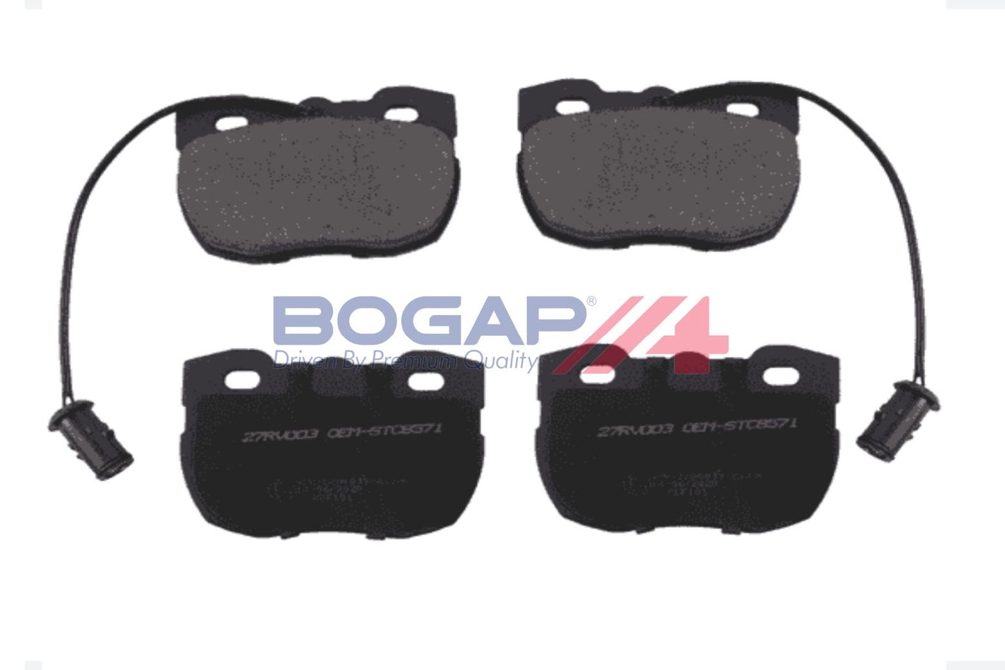 BOGAP E8210120 Brake Pad Set, Disc Brake | ML Performance Car Parts