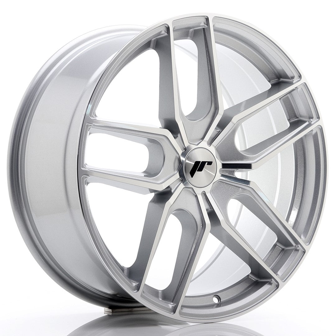 JR Wheels JR2519855X2074SM JR Wheels JR25 19x8,5 ET20-40 5H BLANK Silver Machined Face