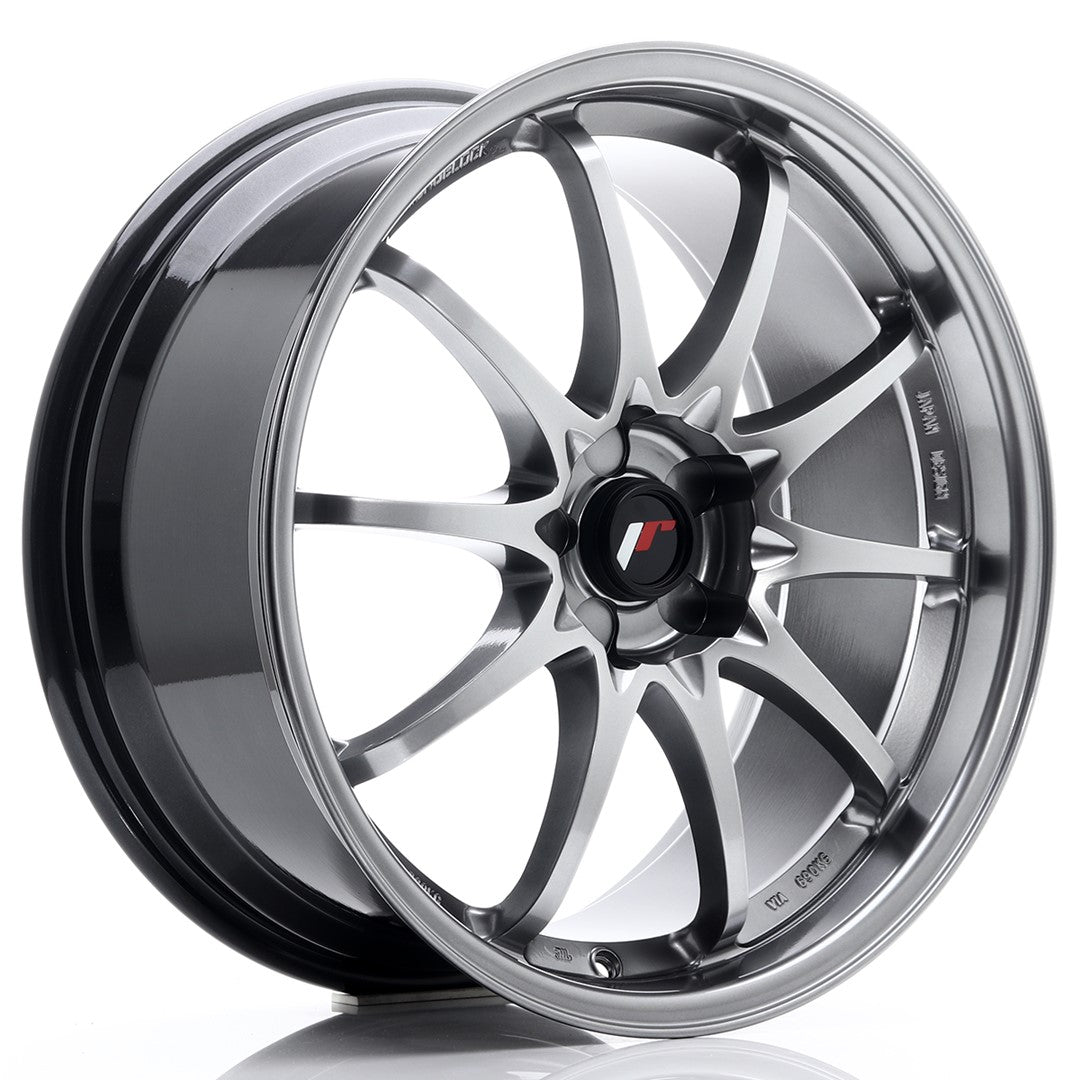 JR Wheels JR519855X4374HB JR Wheels JR5 19x8.5 ET43 5H BLANK Hyper Black