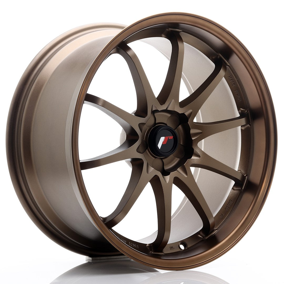 JR Wheels JR519955X1274DABZ JR Wheels JR5 19x9.5 ET12-36 5H BLANK Dark Anodized Bronze