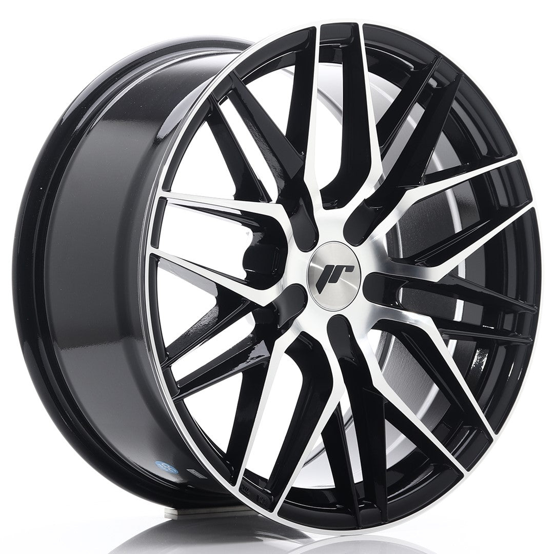 JR Wheels JR2818855X2074GBM JR Wheels JR28 18x8,5 ET20-40 5H BLANK Gloss Black Machined Face