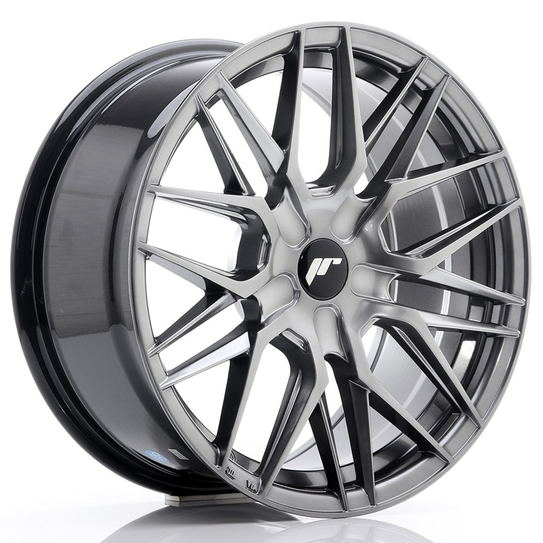 JR Wheels JR281780XX2574HB JR Wheels JR28 17x8 ET25-40 BLANK Hyper Black