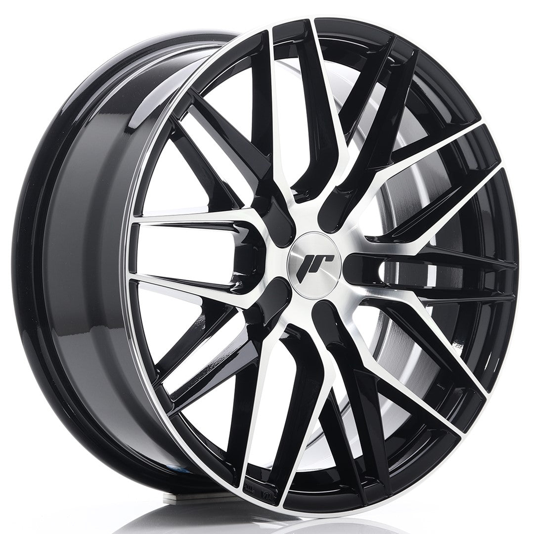 JR Wheels JR281875XX2074GBM JR Wheels JR28 18x7,5 ET20-40 BLANK Gloss Black Machined Face
