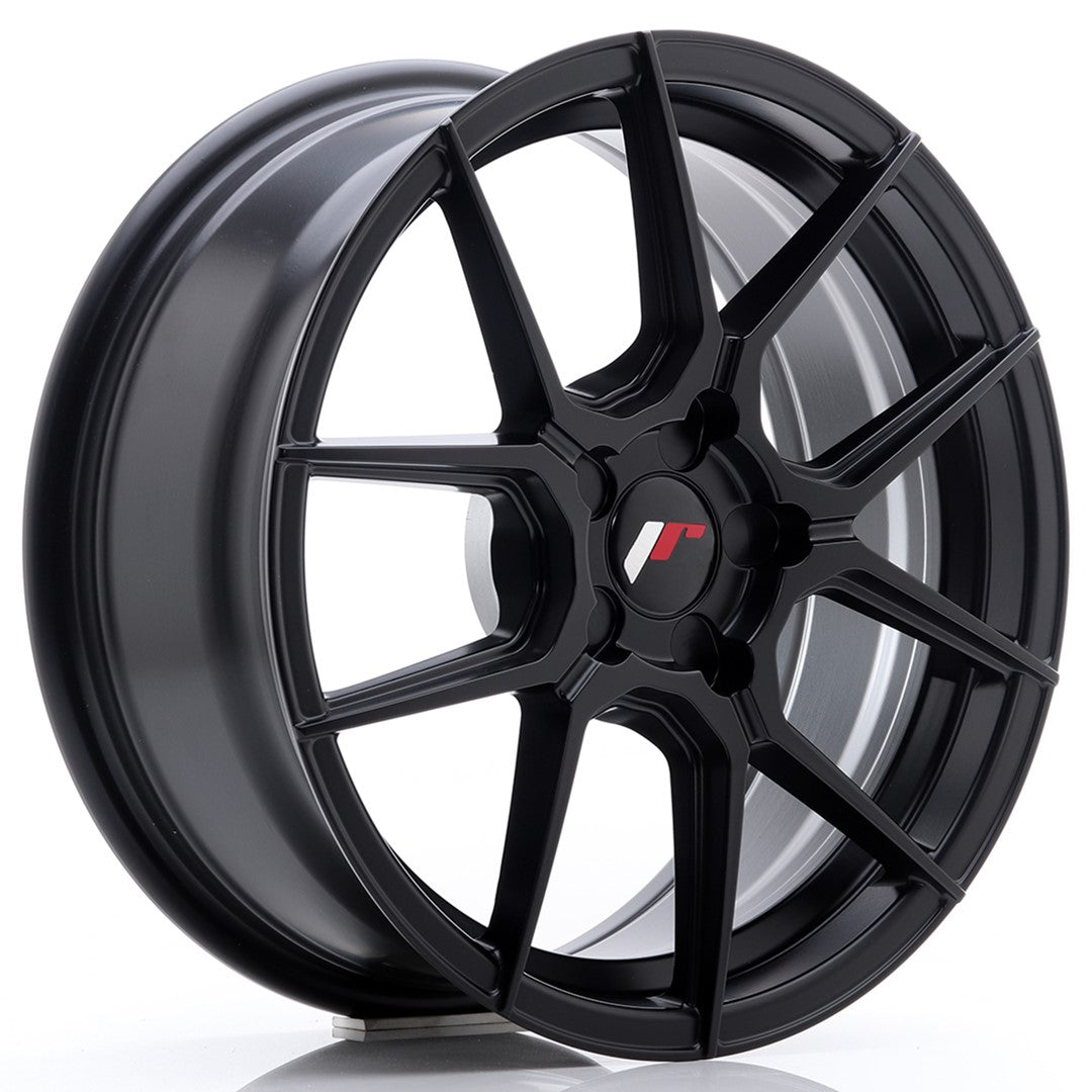 JR Wheels JR3017705X2074BF JR Wheels JR30 17x7 ET20-40 5H BLANK Matt Black