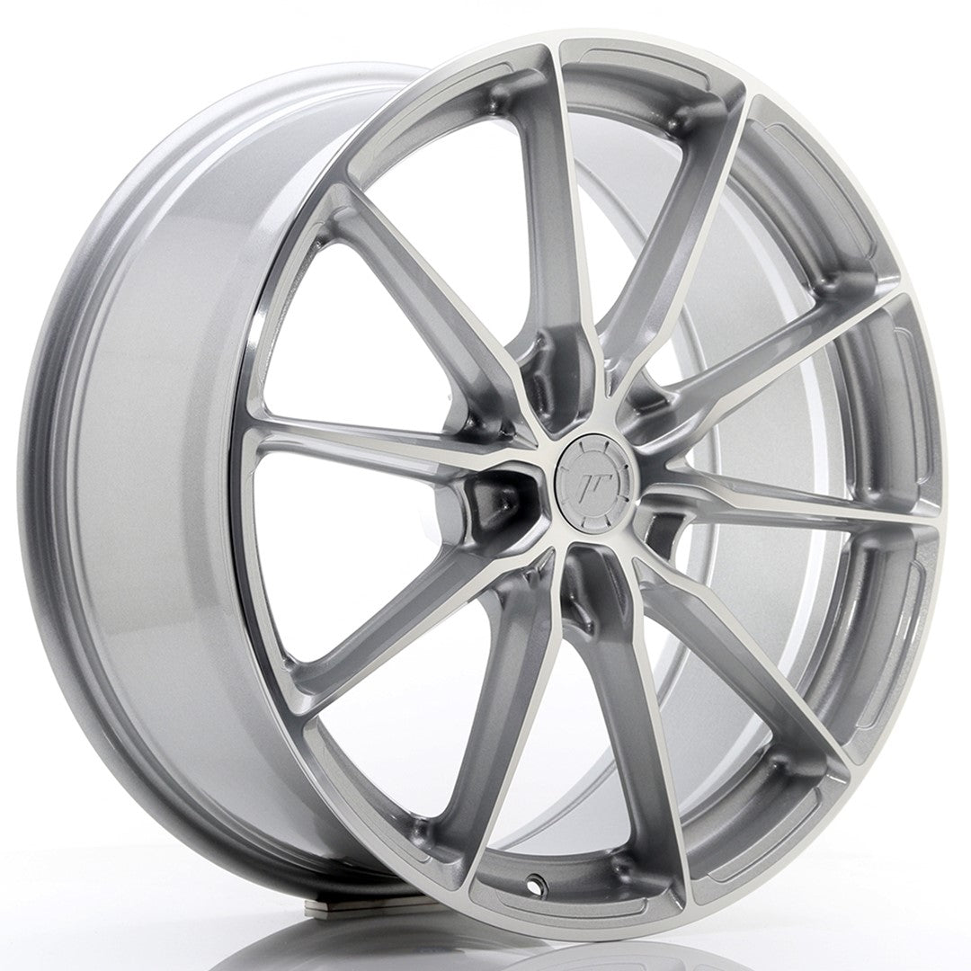 JR Wheels JR3720855L3572SM JR Wheels JR37 20x8,5 ET35 5x112 Silver Machined