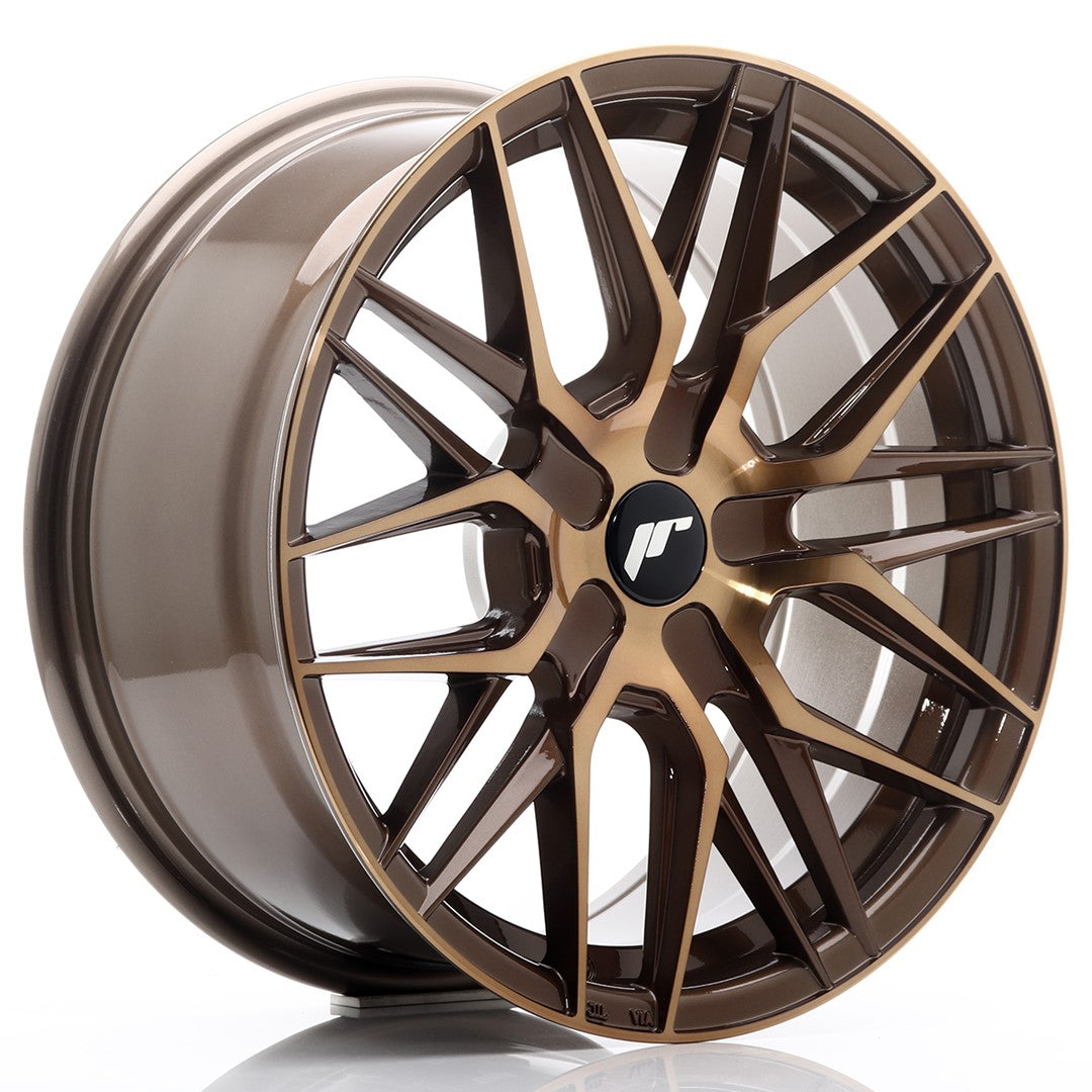 JR Wheels JR281780XX2574BZP JR Wheels JR28 17x8 ET25-40 BLANK Platinum Bronze