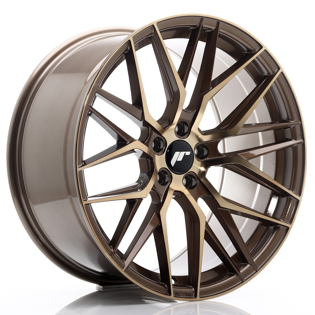 JR Wheels JR2820105L4066BZP JR Wheels JR28 20x10 ET40 5x112 Platinum Bronze