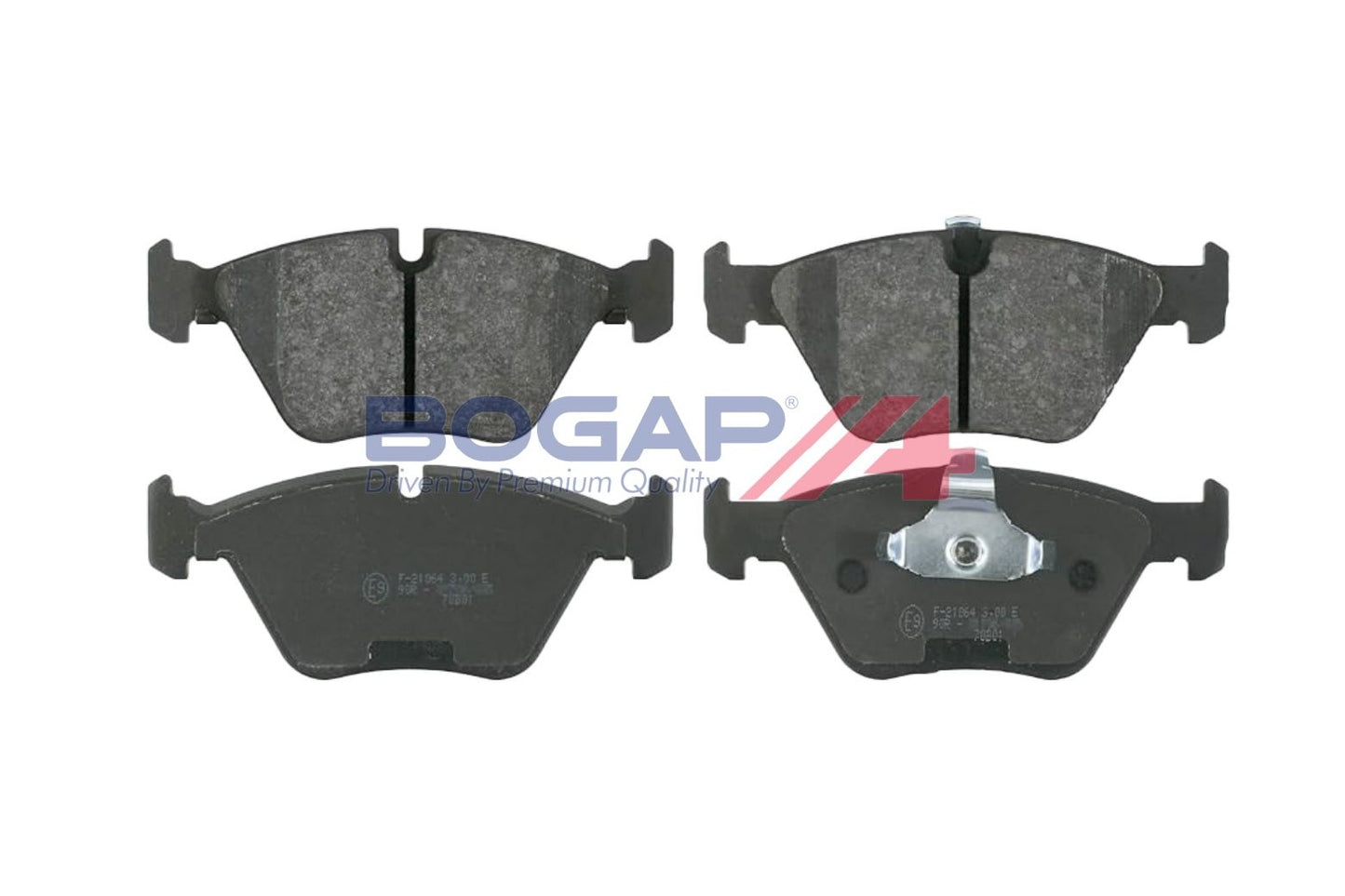 BOGAP B8210107 Brake Pad Set, Disc Brake | ML Performance Car Parts