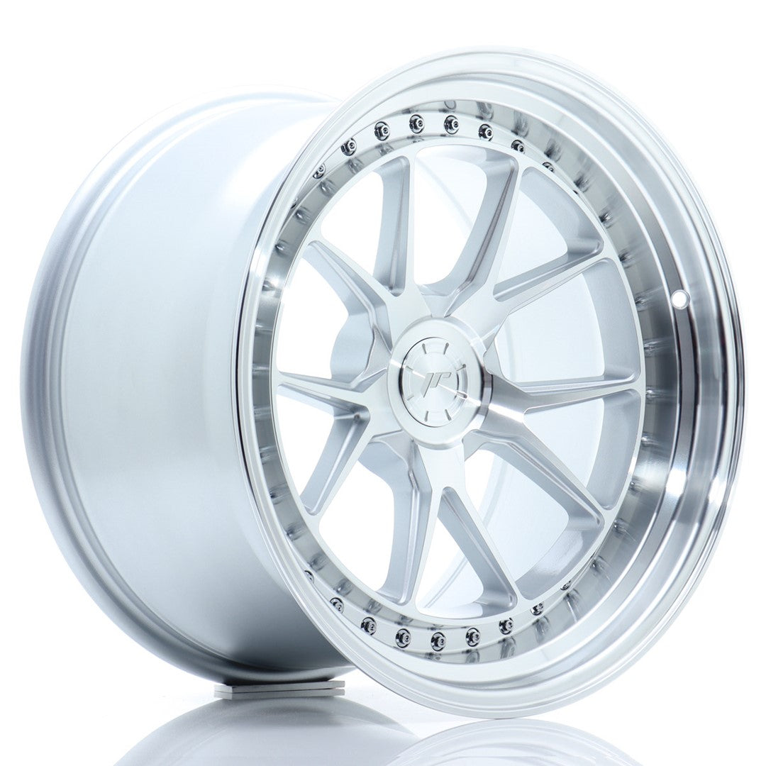 JR Wheels JR3918105F35X1572SM JR Wheels JR39 18x10,5 ET15-22 5H BLANK Silver Machined Face
