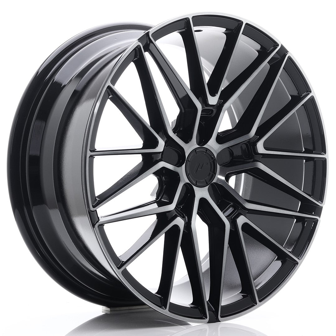 JR Wheels JR3819855H4567GBBF JR Wheels JR38 19x8,5 ET45 5x114,3 Black Brushed w/ Tinted Face