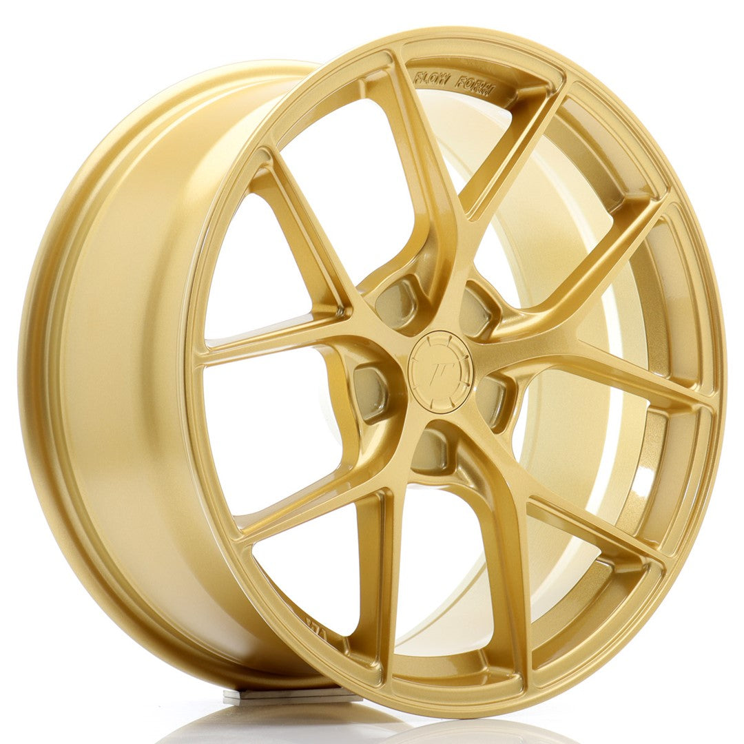 JR Wheels SL011880F15I3572GD JR Wheels SL01 18x8 ET35 5x120 Gold