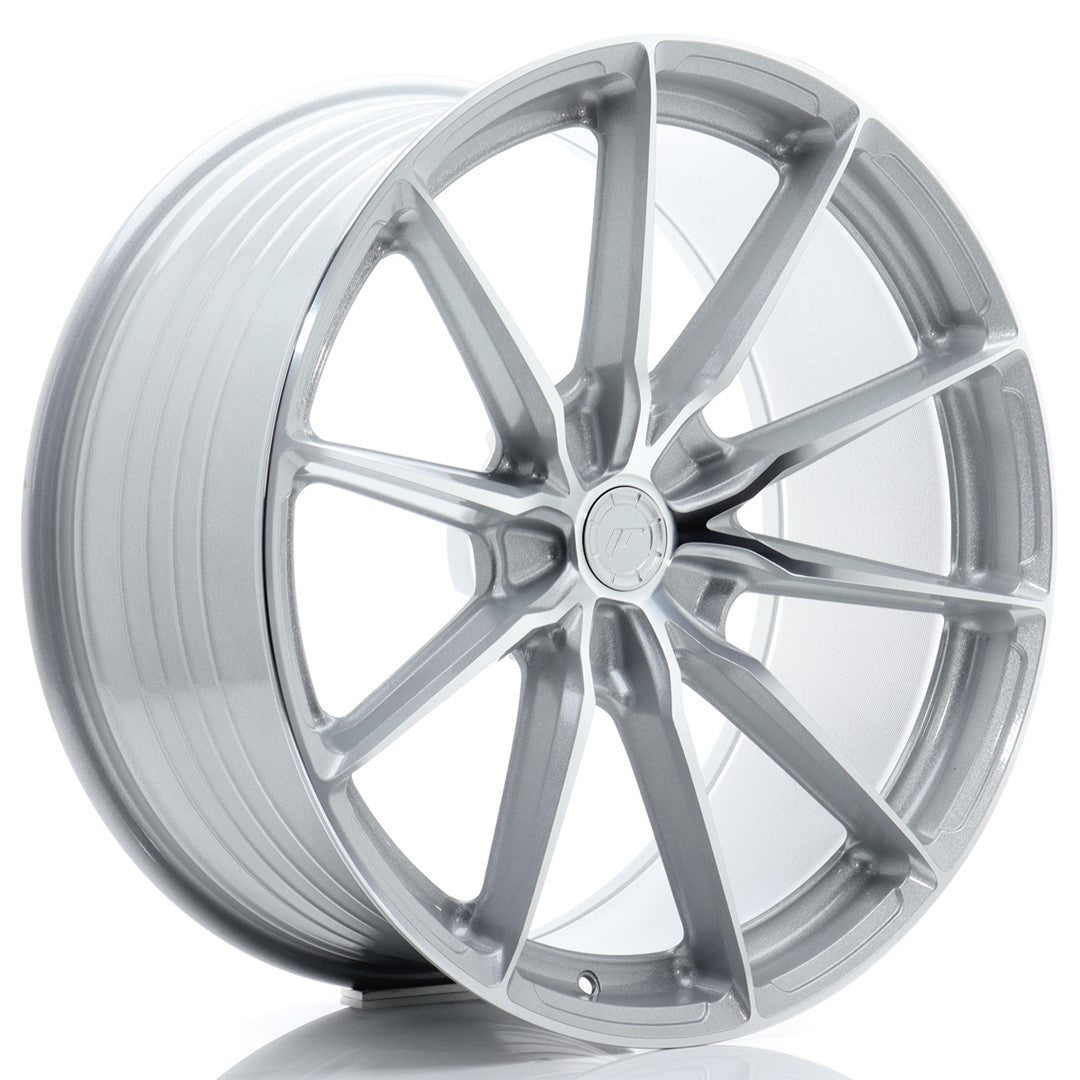 JR Wheels JR3721105F25X1074SM JR Wheels JR37 21x10,5 ET10-46 5H BLANK Silver Machined Face