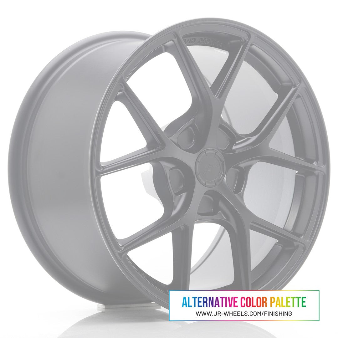 JR Wheels SL011790F15X2072CF JR Wheels SL01 17x9 ET20-50 5H BLANK Custom Finish