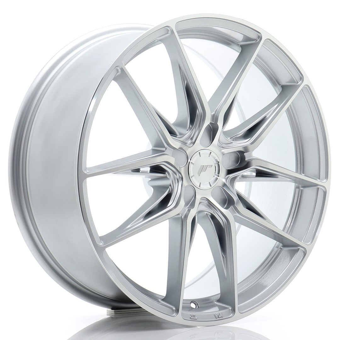 JR Wheels JR441985F15X2072SM JR Wheels JR44 19x8,5 ET20-45 5H BLANK Silver w/ Machined Face
