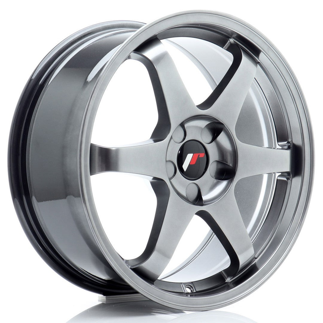 JR Wheels JR318805X2072HB JR Wheels JR3 18x8 ET20-45 5H BLANK Hyper Black