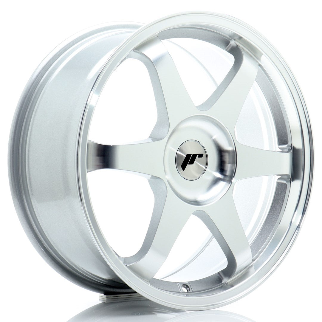 JR Wheels JR31880XX2072SM1 JR Wheels JR3 18x8 ET20-45 BLANK Silver Machined Face