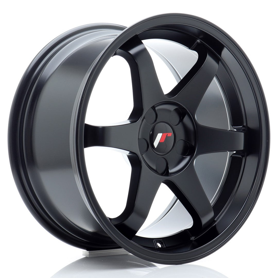 JR Wheels JR318905X1572BF1 JR Wheels JR3 18x9 ET15-40 5H BLANK Matt Black