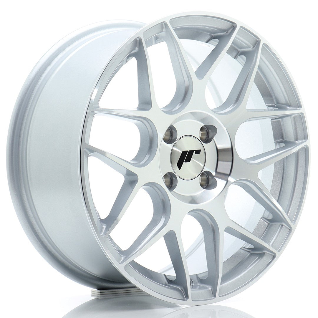 JR Wheels JR181670F14H3567SM1 JR Wheels JR18 16x7 ET35 4x100 Silver Machined Face