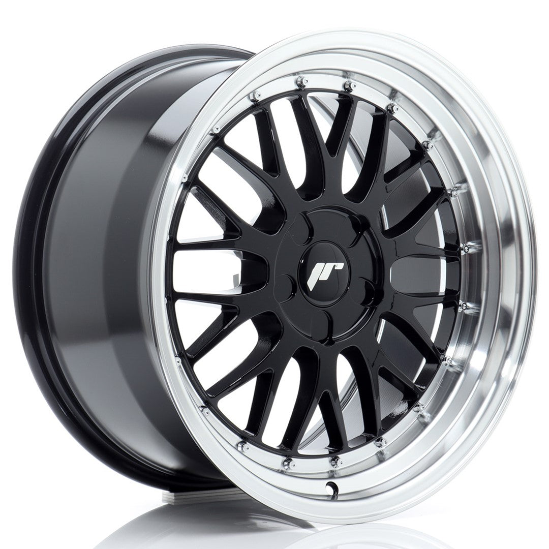 JR Wheels JR231895F25X2072GB1 JR Wheels JR23 18x9,5 ET20-48 5H BLANK Gloss Black w/ Machined Lip
