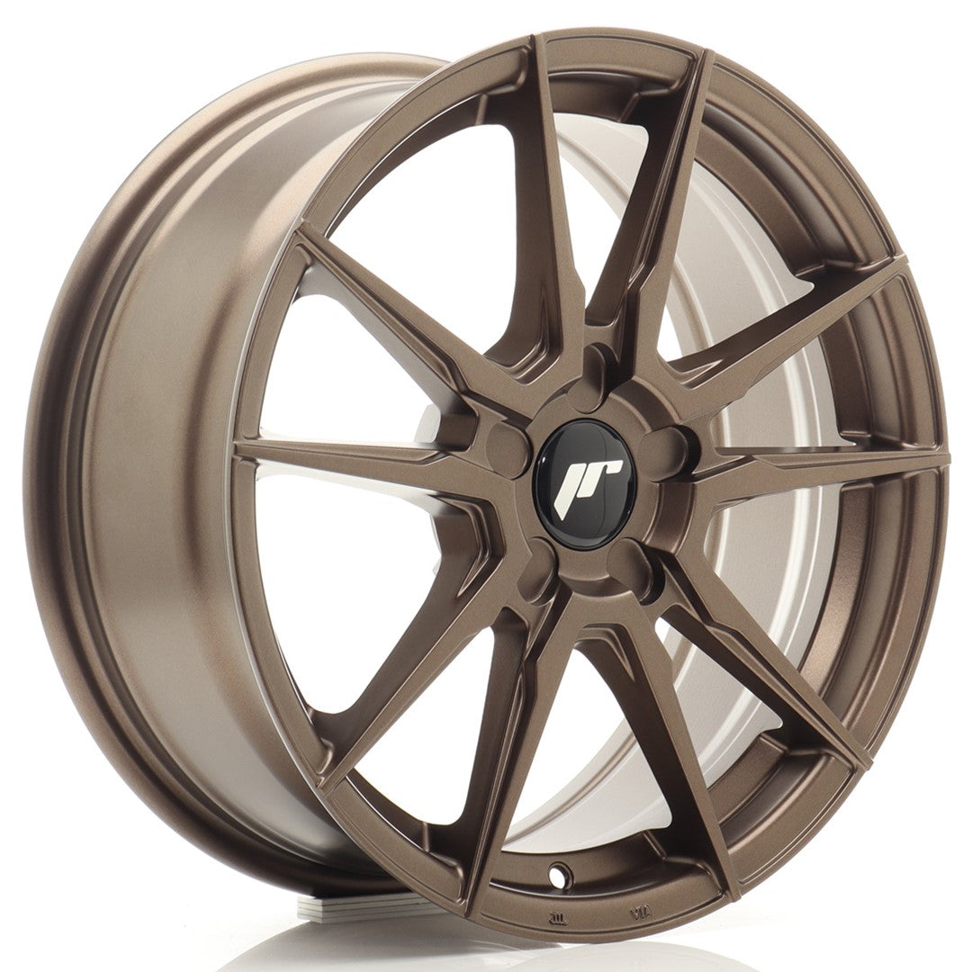 JR Wheels JR211770F15X2072MBZ1 JR Wheels JR21 17x7 ET20-40 5H BLANK Matt Bronze