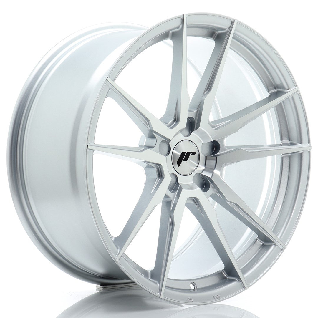 JR Wheels JR212095F25X2272SM1 JR Wheels JR21 20x9,5 ET22-40 5H BLANK Silver Machined Face