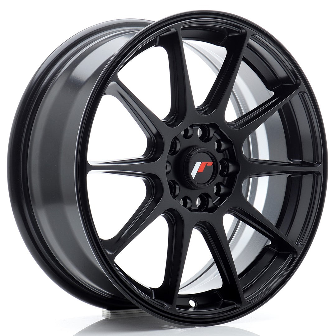 JR Wheels JR11177142567BF1 JR Wheels JR11 17x7 ET25 4x100/108 Matt Black