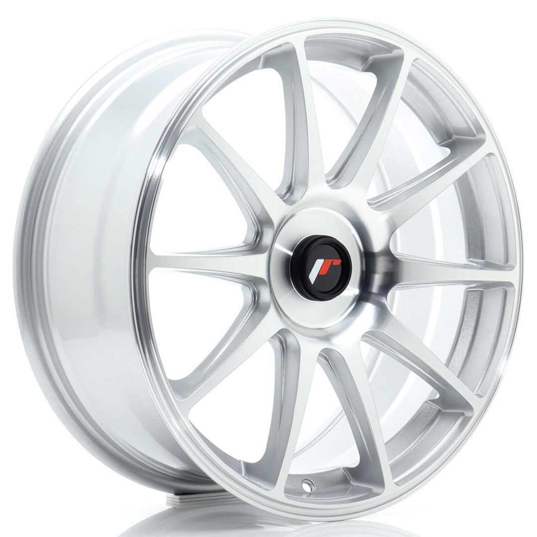 JR Wheels JR1118755H4072SM1 JR Wheels JR11 18x7,5 ET40 5x114,3 Silver Machined