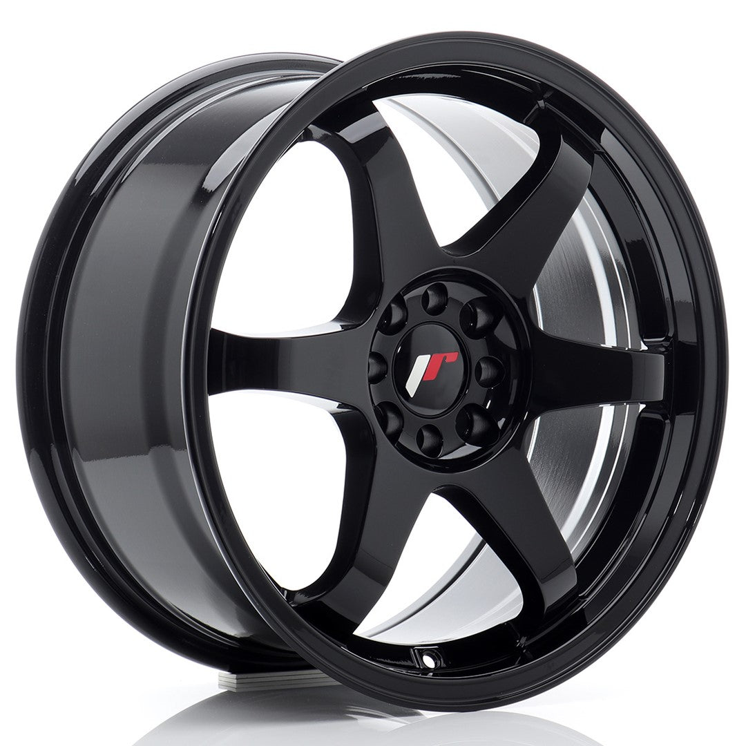 JR Wheels JR3178142567GB JR Wheels JR3 17x8 ET25 4x100/108 Gloss Black