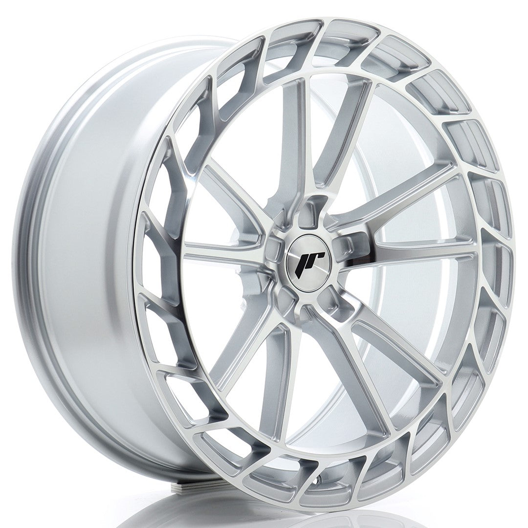 JR Wheels JR452195F25X1572SM JR Wheels JR45 21x9,5 ET15-35 5H BLANK Silver Machined Face