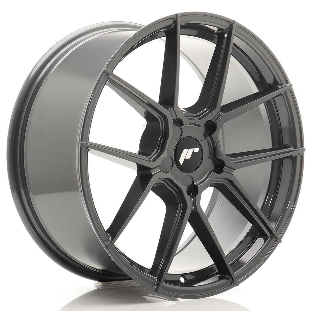 JR Wheels JR301980F15X2072HG1 JR Wheels JR30 19x8 ET20-40 5H BLANK Hyper Gray