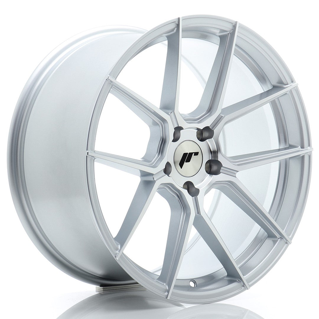JR Wheels JR301995F25I4072SM1 JR Wheels JR30 19x9,5 ET40 5x120 Silver Machined Face