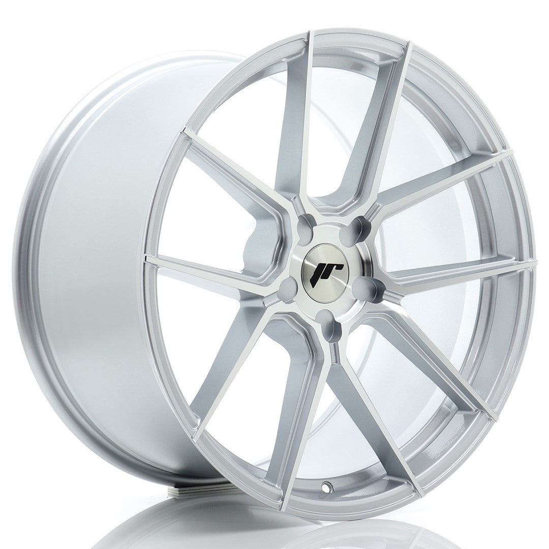 JR Wheels JR302010F25I4172SM2 JR Wheels JR30 20x10 ET41 5x120 Silver Machined