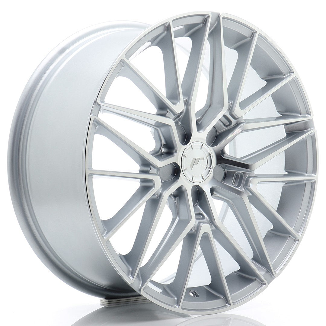 JR Wheels JR381880F15L4272SM1 JR Wheels JR38 18x8 ET42 5x112 Silver Machined