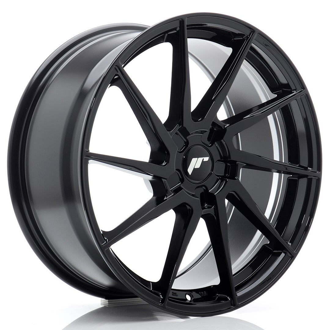 JR Wheels JR361980F15X2072GB1 JR Wheels JR36 19x8 ET20-40 5H BLANK Gloss Black