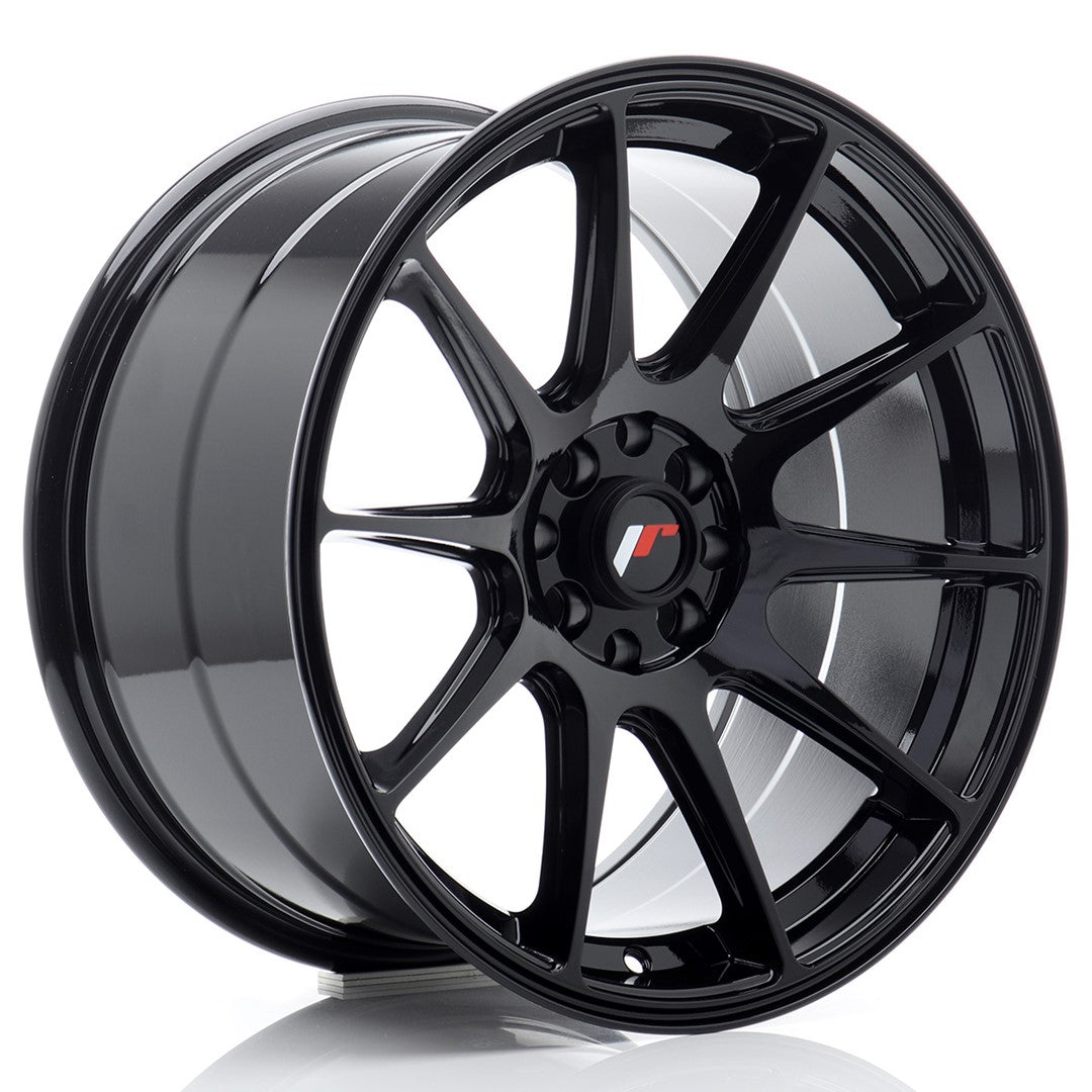 JR Wheels JR11179142567GB1 JR Wheels JR11 17x9 ET25 4x100/108 Gloss Black