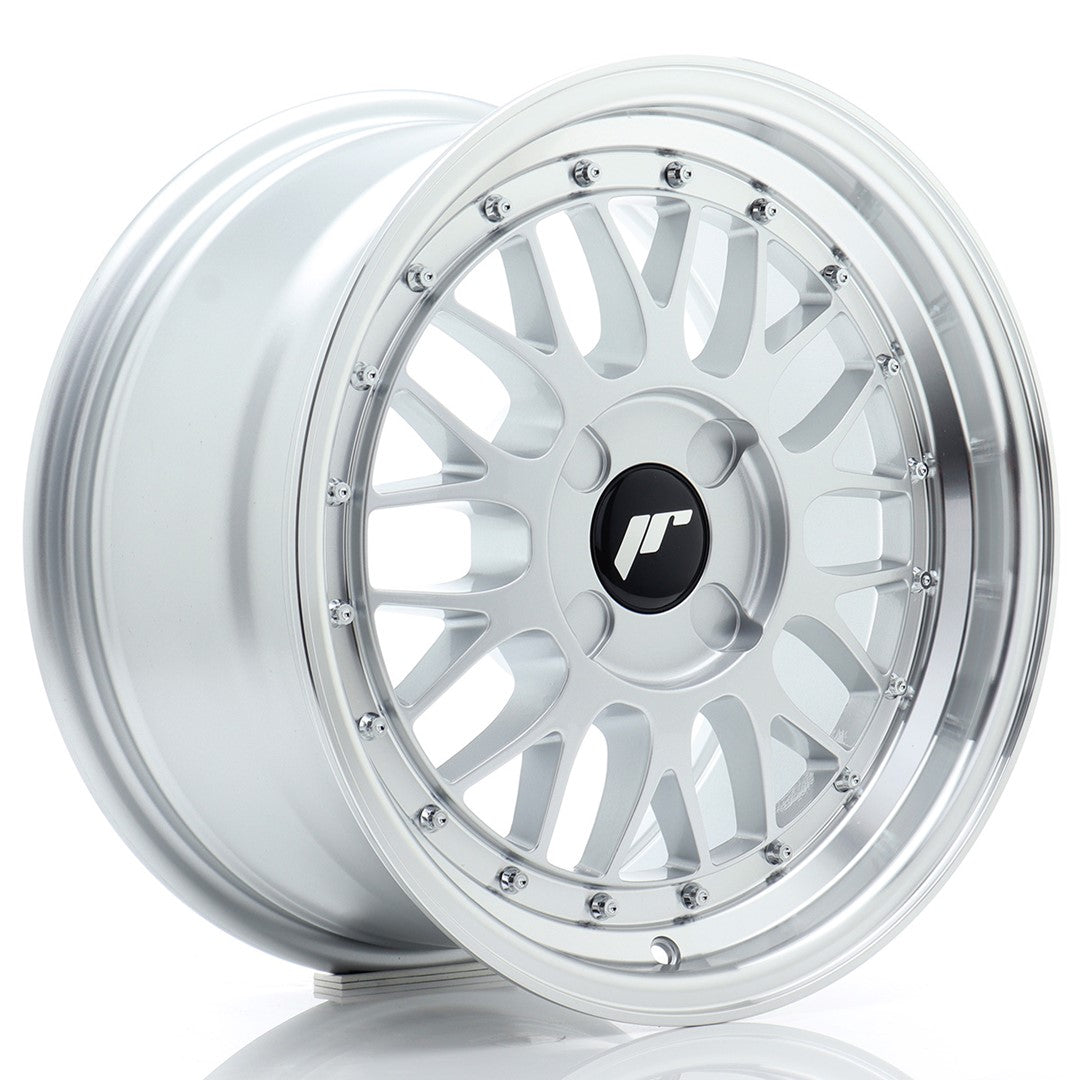 JR Wheels JR2316804X2067HS2 JR Wheels JR23 16x8 ET20-45 4H BLANK Hyper Silver w/ Machined Lip