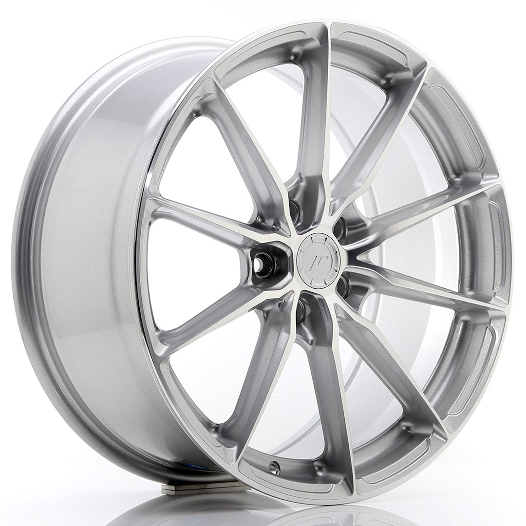 JR Wheels JR3719855I3572SM JR Wheels JR37 19x8,5 ET35 5x120 Silver Machined Face