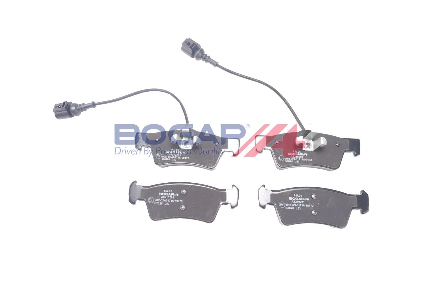 BOGAP A8210291 Brake Pad Set, Disc Brake | ML Performance Car Parts