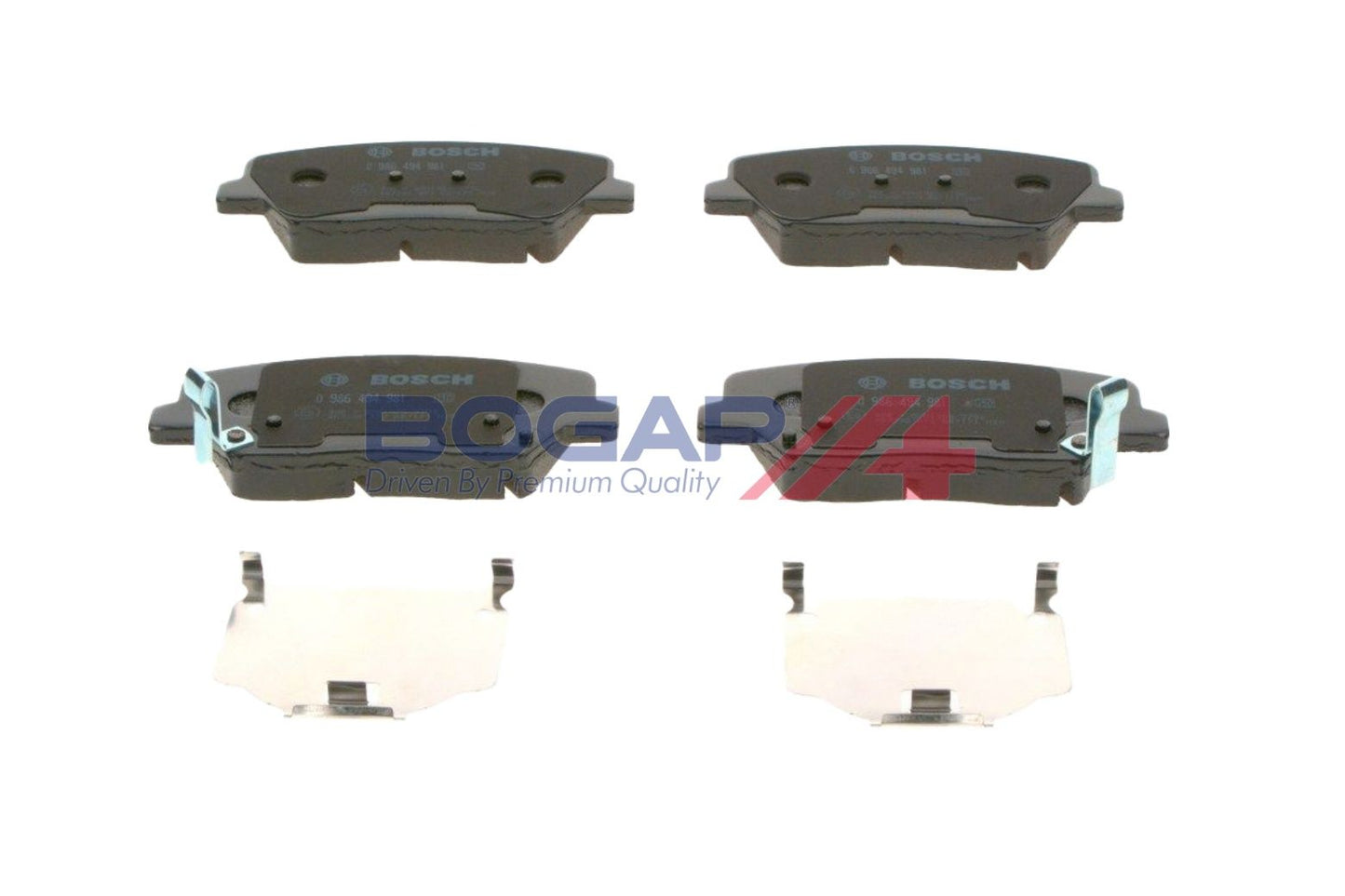 BOGAP Y8210243 Brake Pad Set, Disc Brake | ML Performance Car Parts
