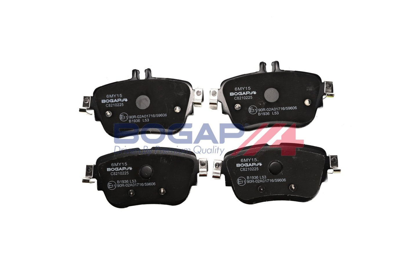 BOGAP C8210225 Brake Pad Set, Disc Brake | ML Performance Car Parts