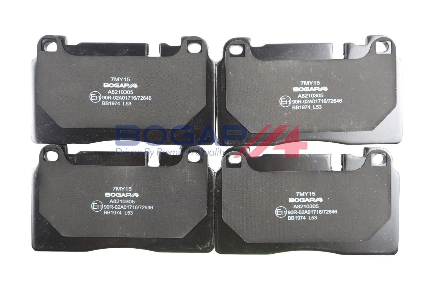 BOGAP A8210305 Brake Pad Set, Disc Brake | ML Performance Car Parts