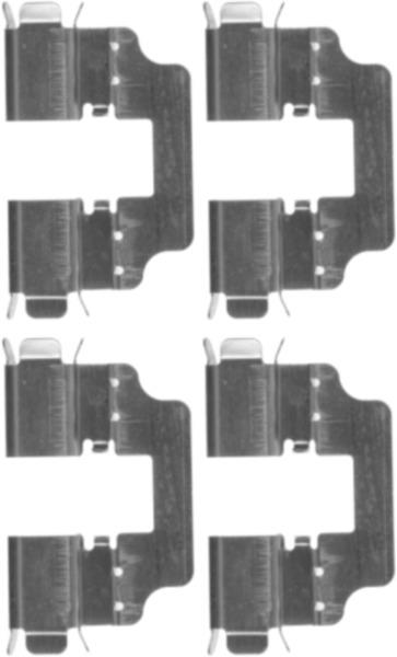 TEXTAR 82506600 Brake Pad Fitting Kit