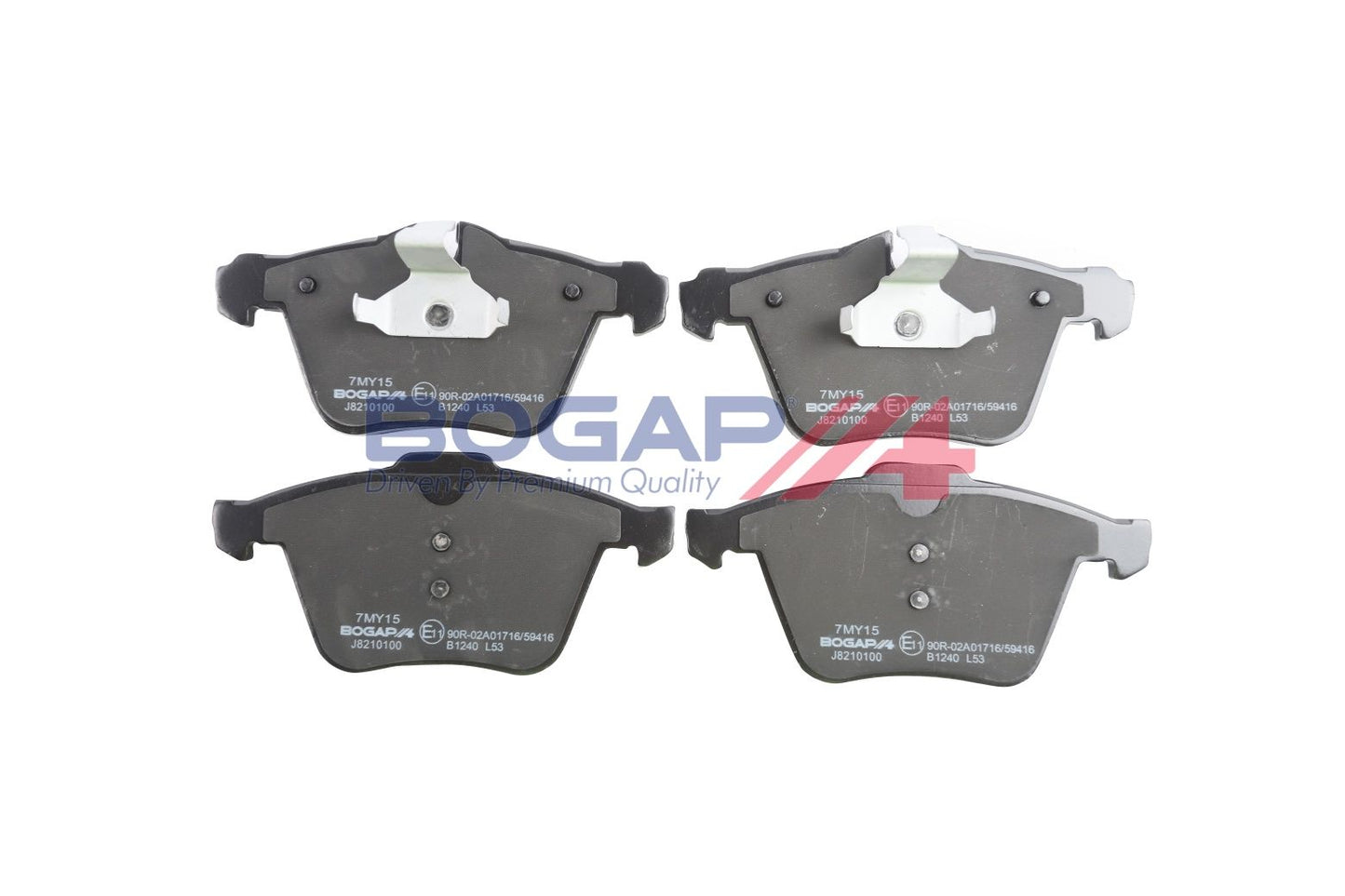 BOGAP J8210100 Brake Pad Set, Disc Brake | ML Performance Car Parts
