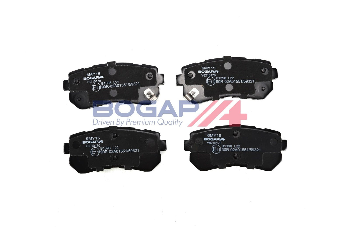 BOGAP Y8210170 Brake Pad Set, Disc Brake | ML Performance Car Parts